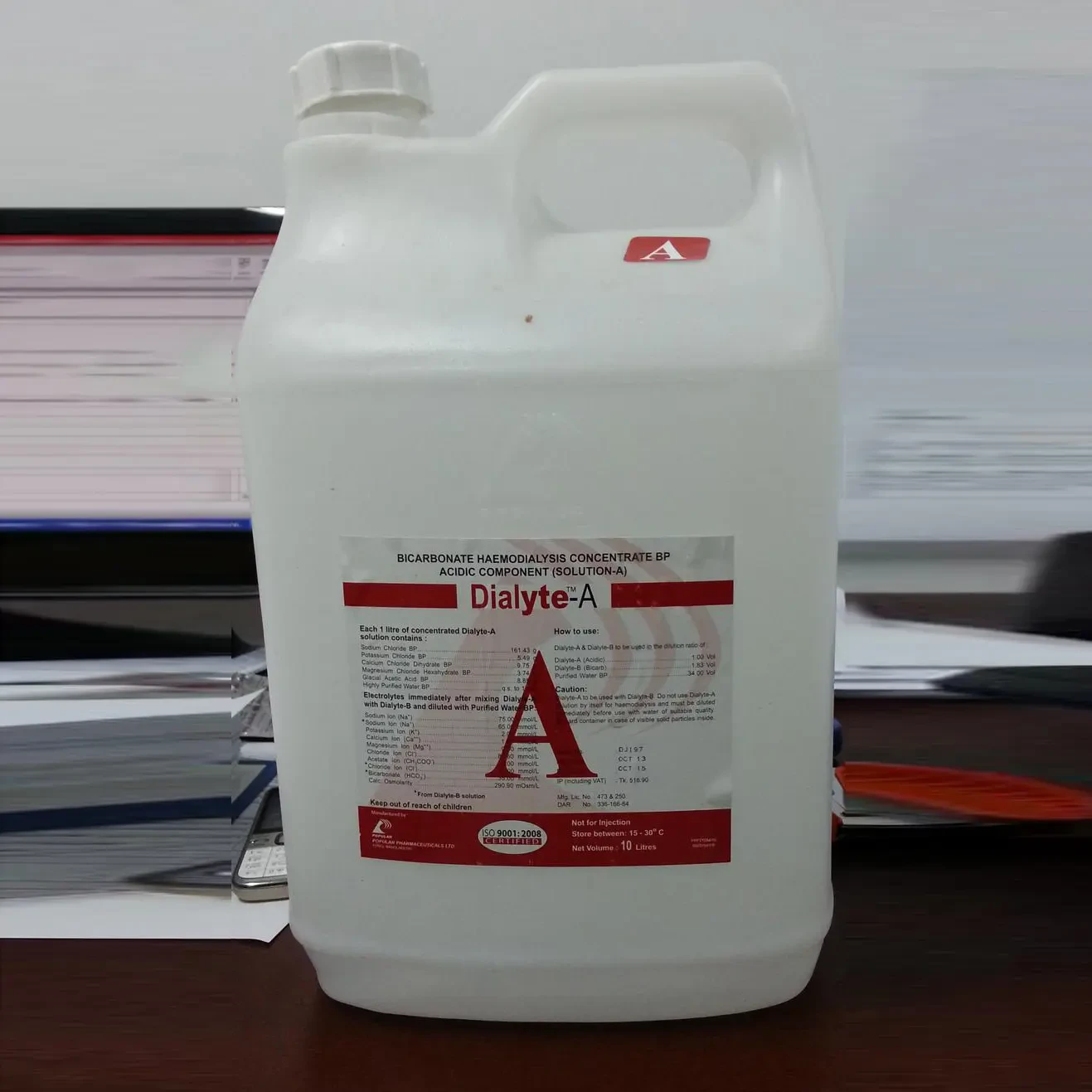 Dialyte-A Dialysis Solution 