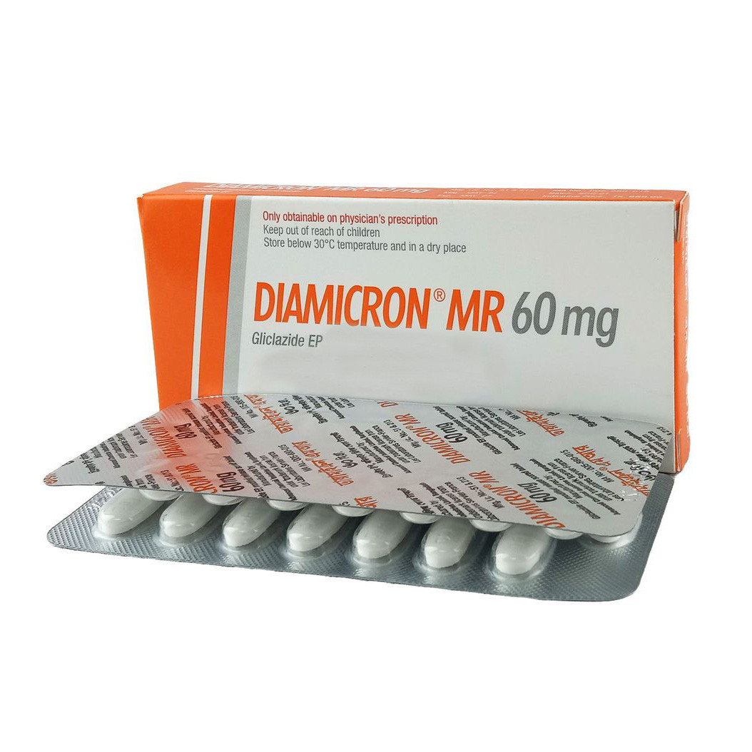 Diamicron MR Tablet (Modified Release) 60 mg