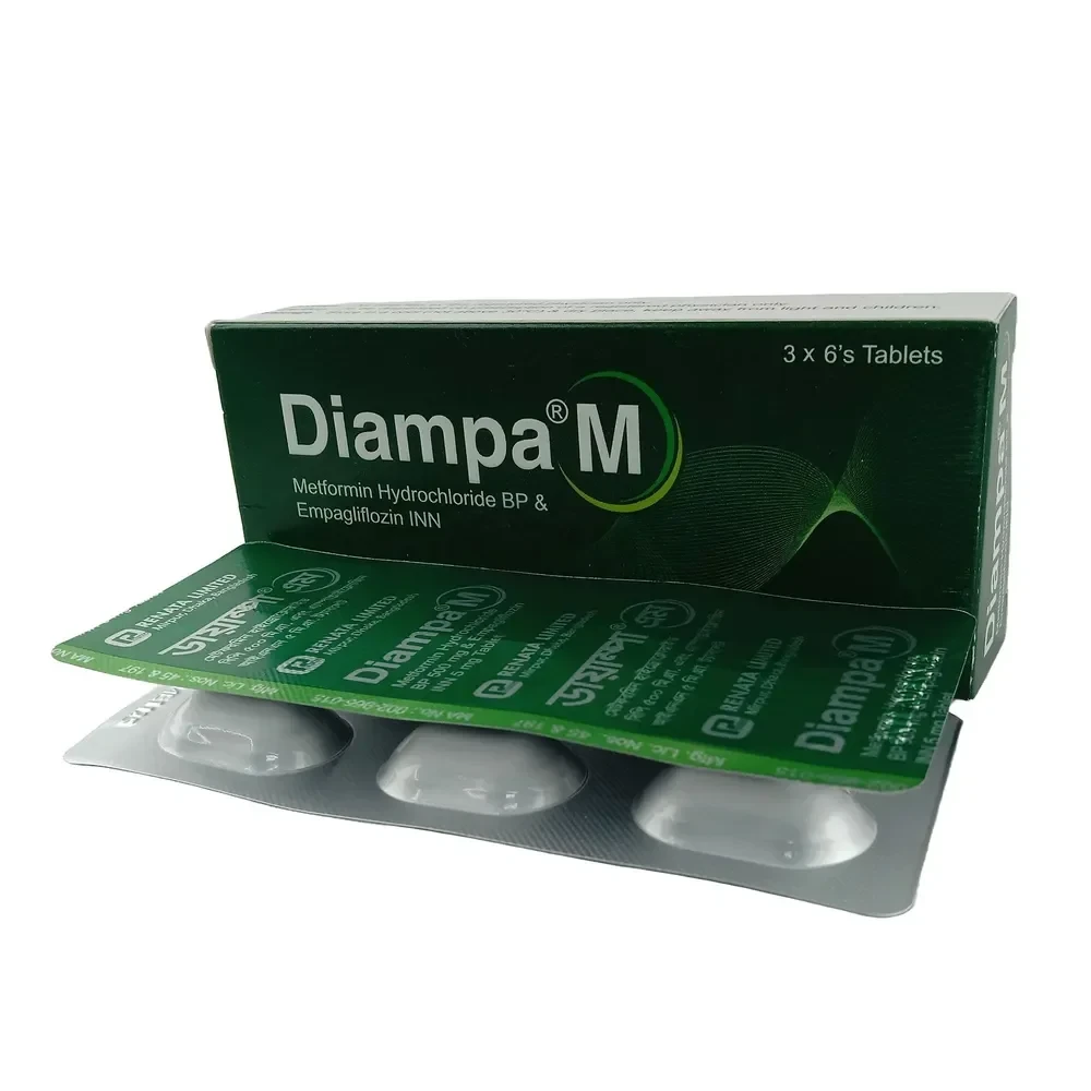 Diampa M Tablet 5 mg+500 mg