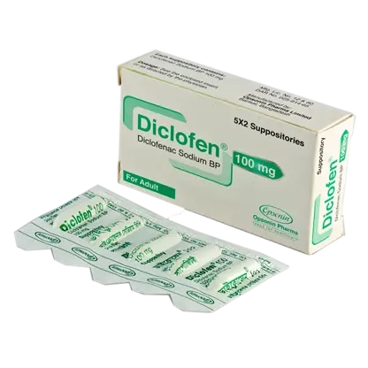 Diclofen Suppository 100 mg