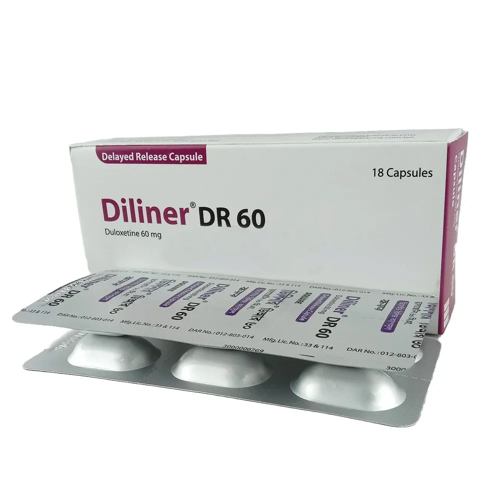 Diliner DR Capsule (Delayed Release) 60 mg