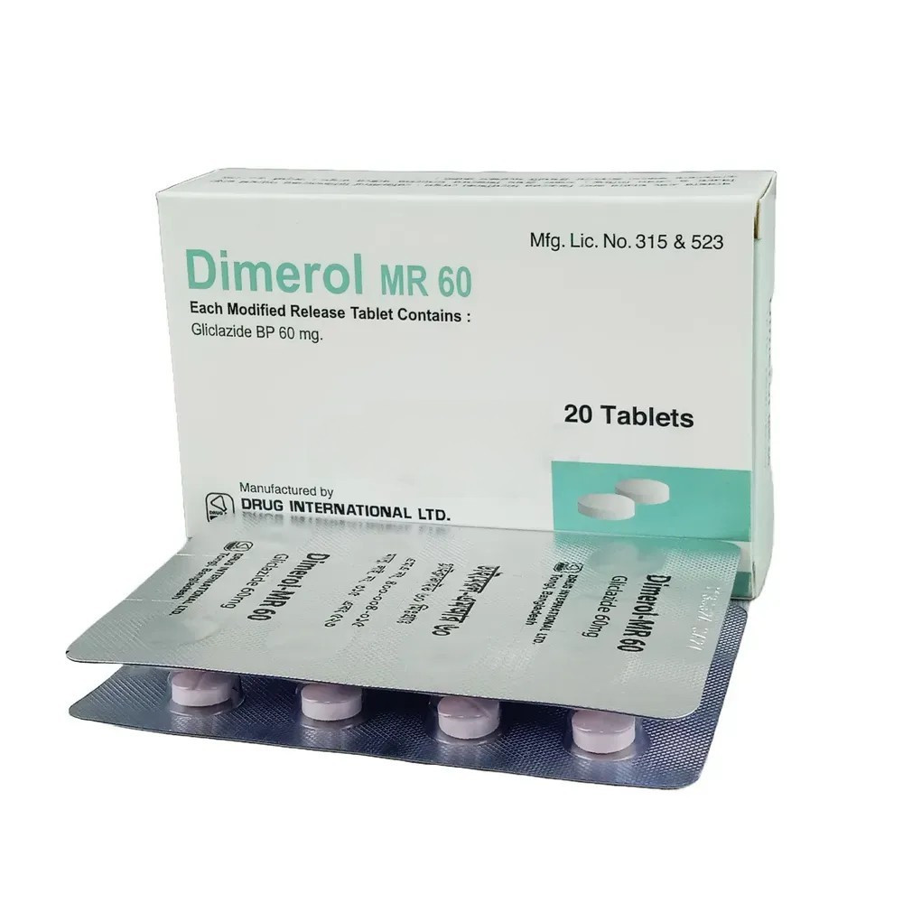 Dimerol MR Tablet (Modified Release) 60 mg