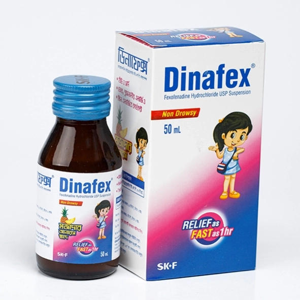 Dinafex Oral Suspension 30 mg/5 ml