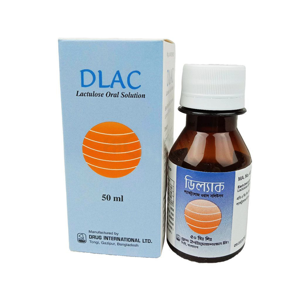 Dlac Oral Solution 3.35 gm/5 ml