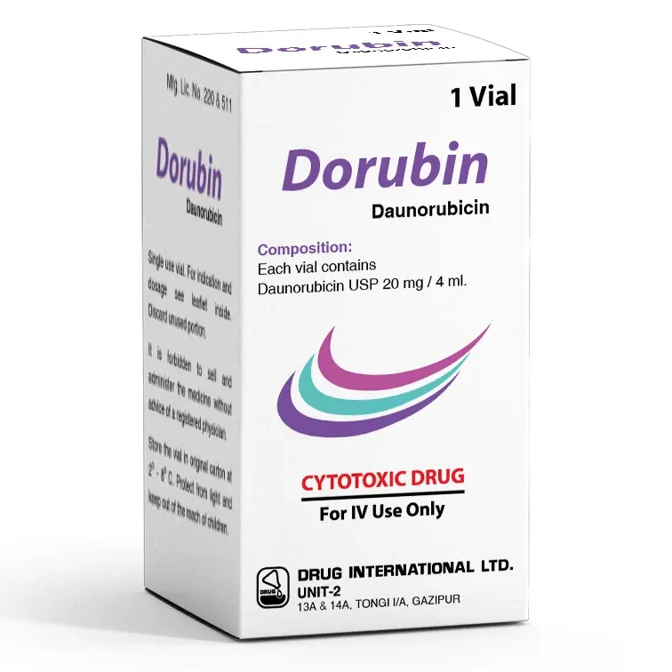 Dorubin IV Infusion 20 mg/4 ml