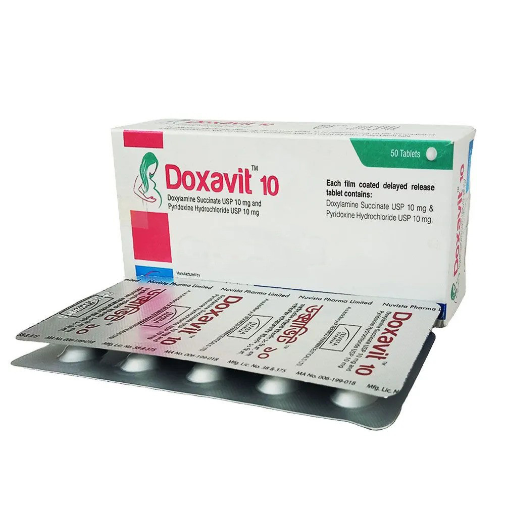 Doxavit Tablet (Delayed Release) 10 mg+10 mg