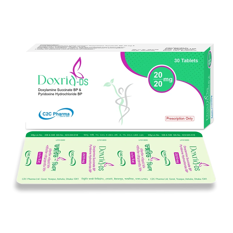 Doxrid DS Tablet (Extended Release) 20 mg+20 mg