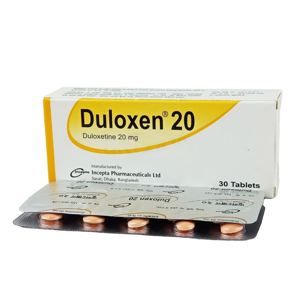 Duloxen Tablet (Delayed Release) 20 mg