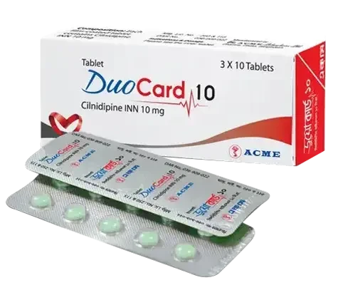 Duocard Tablet 10 mg