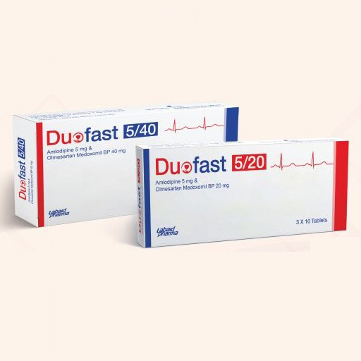 Duofast Tablet 5 mg+20 mg