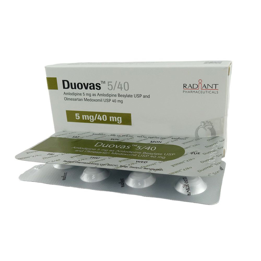 Duovas Tablet 5 mg+40 mg