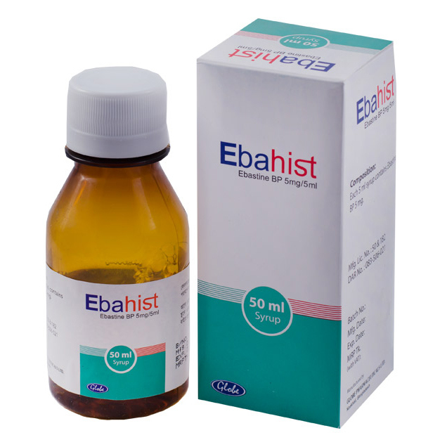 Ebahist Syrup 5 mg/5 ml