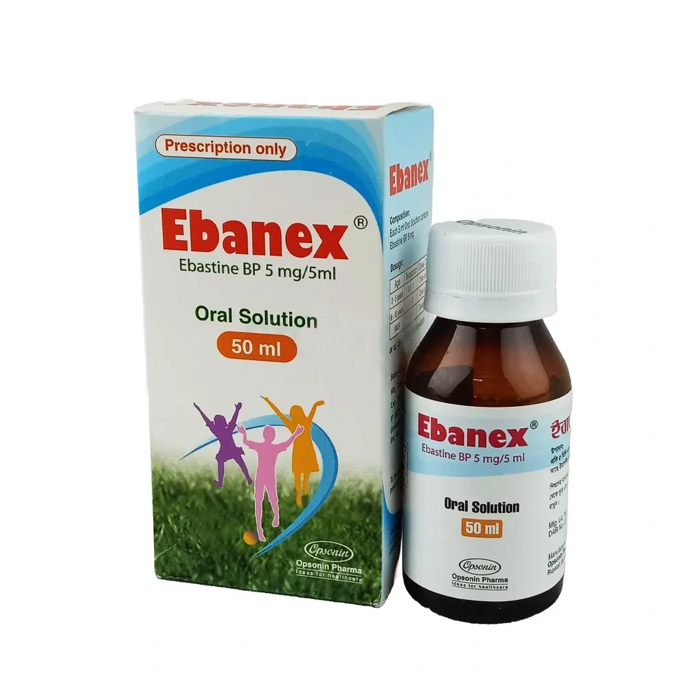 Ebanex Syrup 5 mg/5 ml