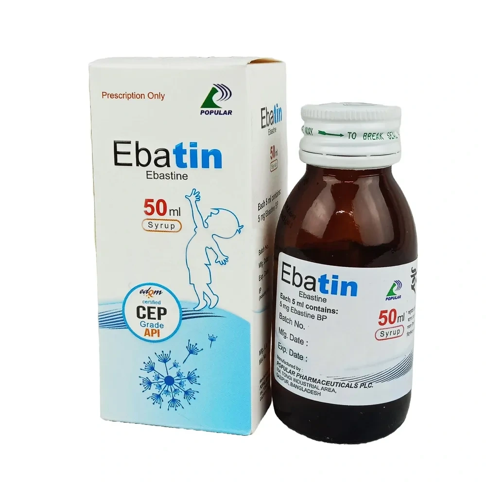 Ebatin Syrup 5 mg/5 ml