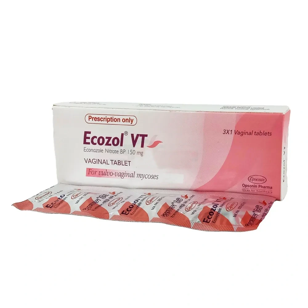 Ecozol VT Vaginal Tablet 150 mg