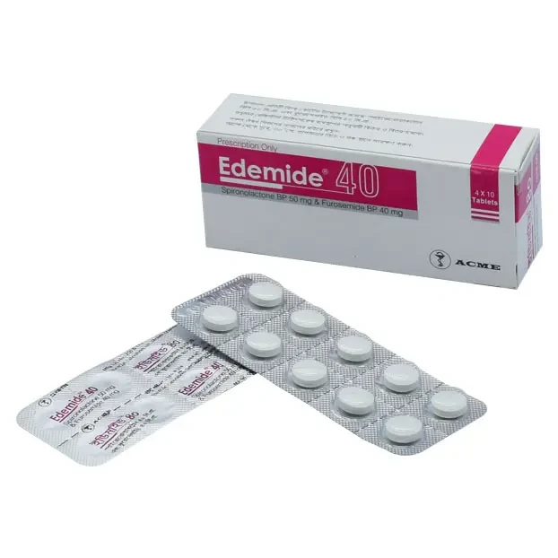 Edemide Tablet 40 mg+50 mg