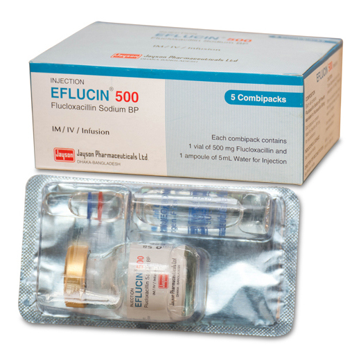 Eflucin IM/IV Injection 500 mg/vial