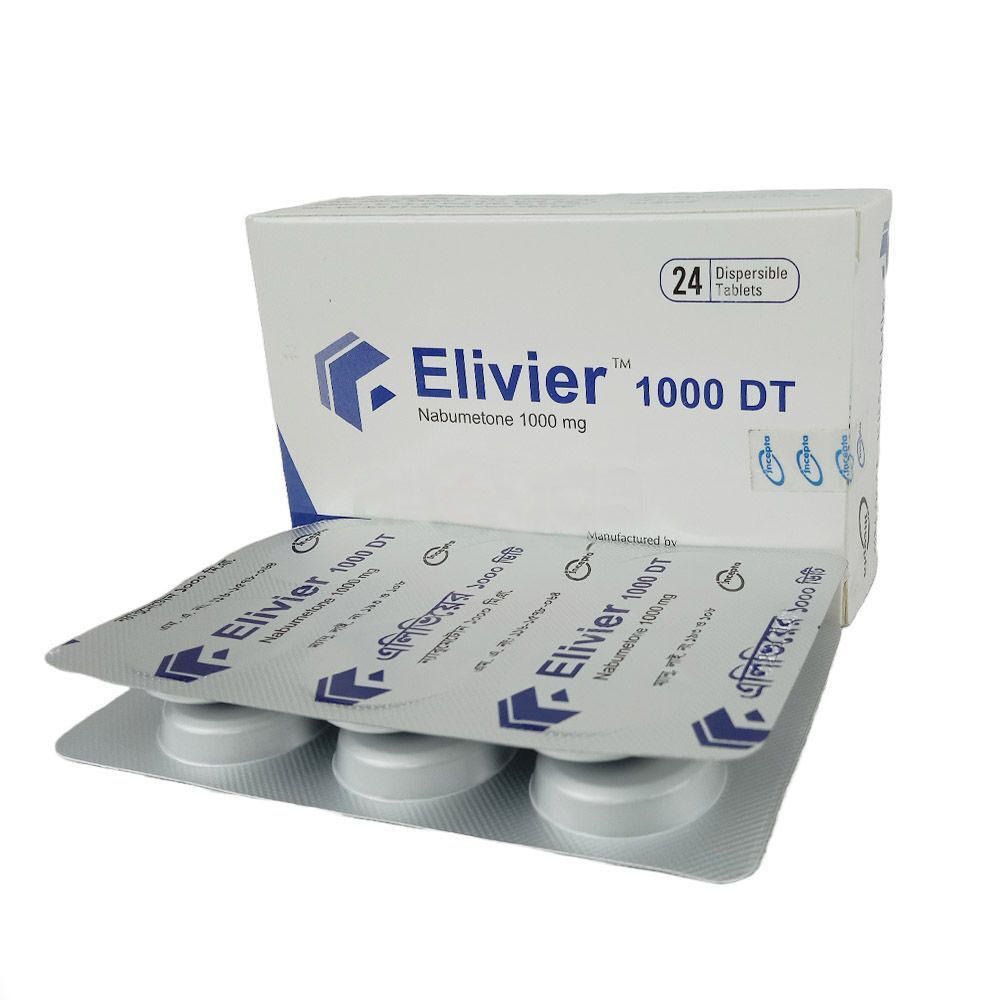 Elivier DT Dispersible Tablet 1000 mg