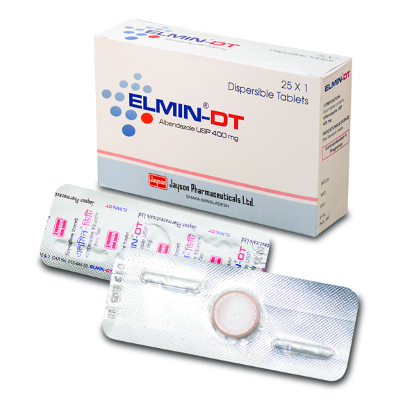 Elmin-DT Dispersible Tablet 400 mg