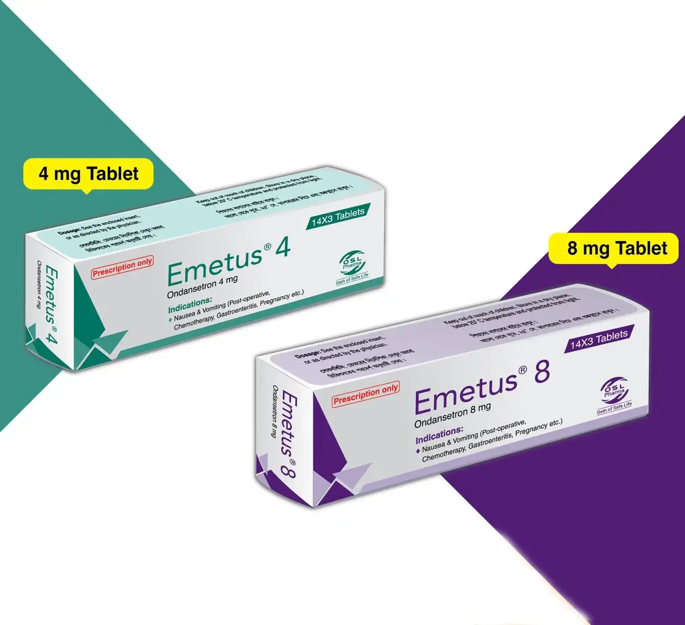Emetus Tablet 8 mg