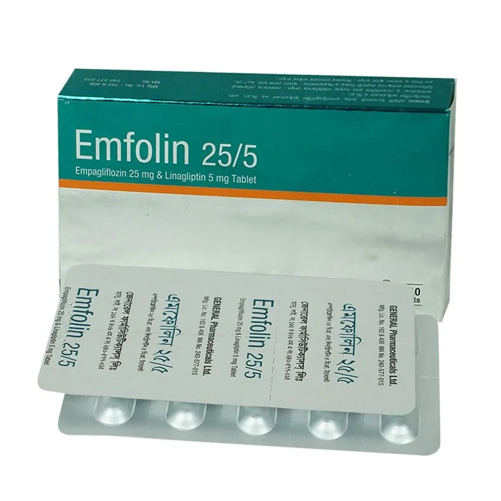 Emfolin Tablet 25 mg+5 mg