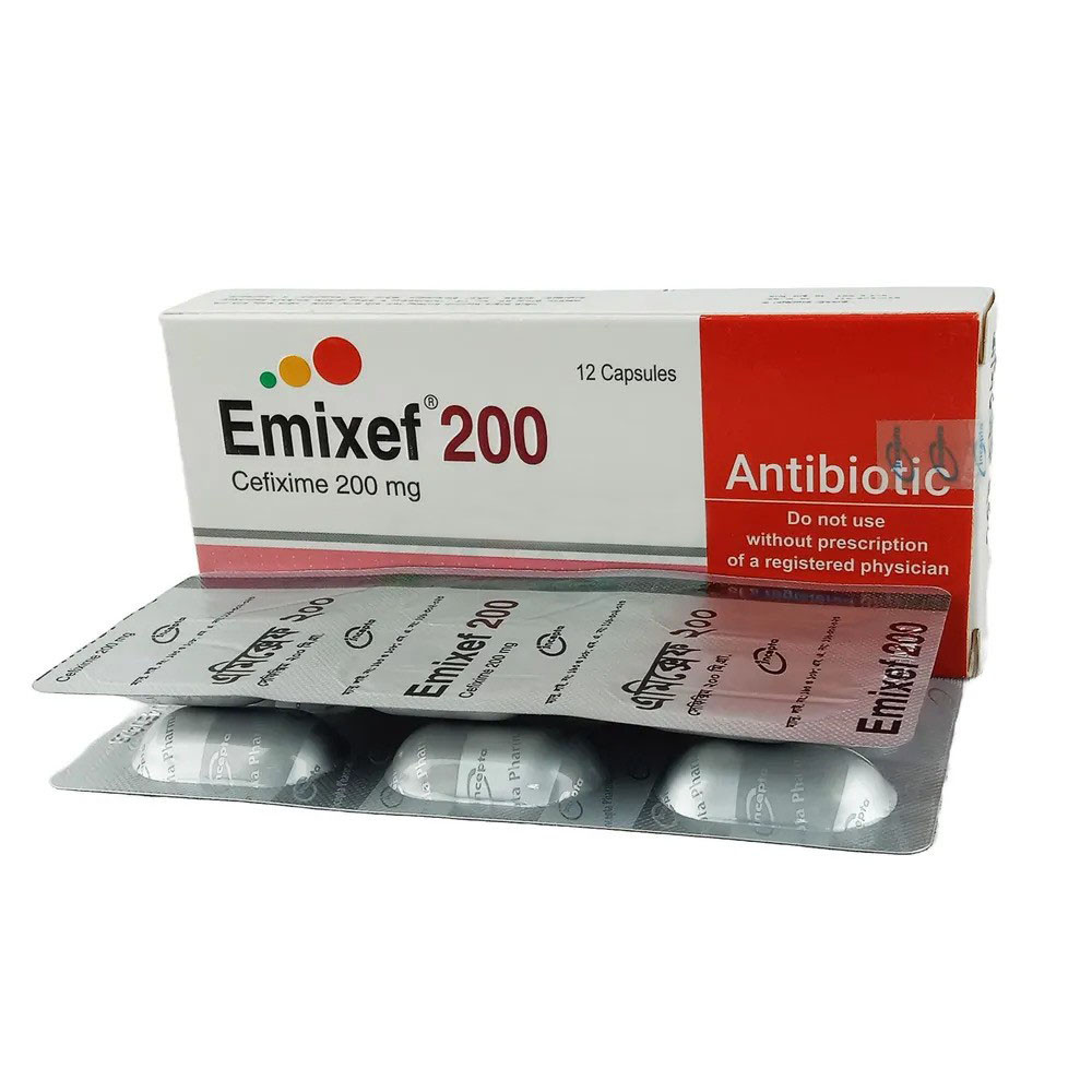 Emixef Capsule 200 mg