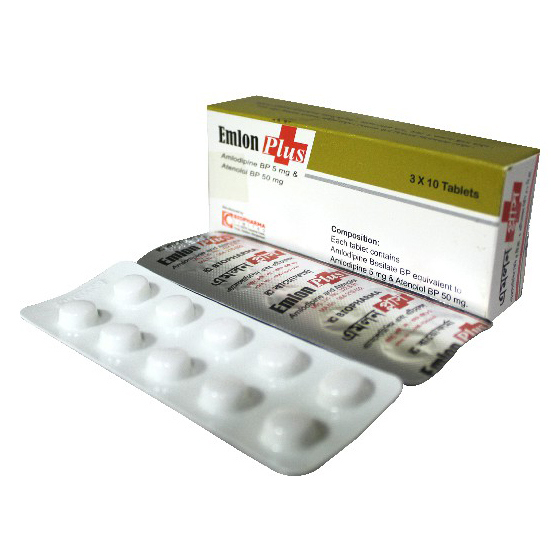 Emlon Plus Tablet 5 mg+50 mg