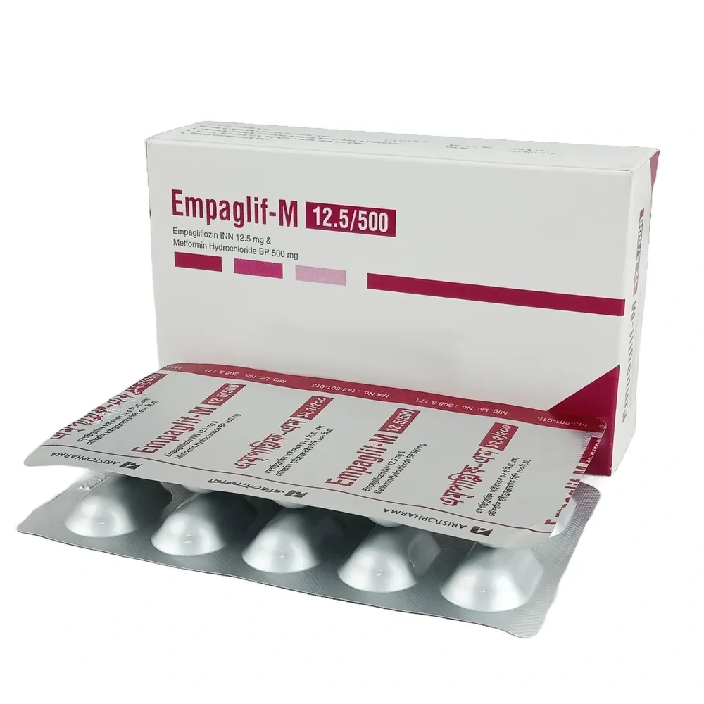 Empaglif-M Tablet 12.5 mg+500 mg