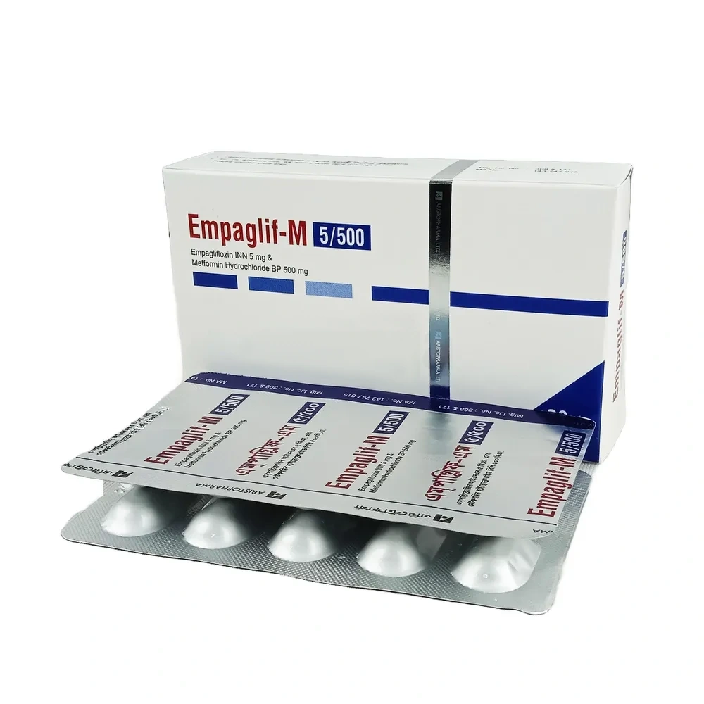 Empaglif-M Tablet 5 mg+500 mg