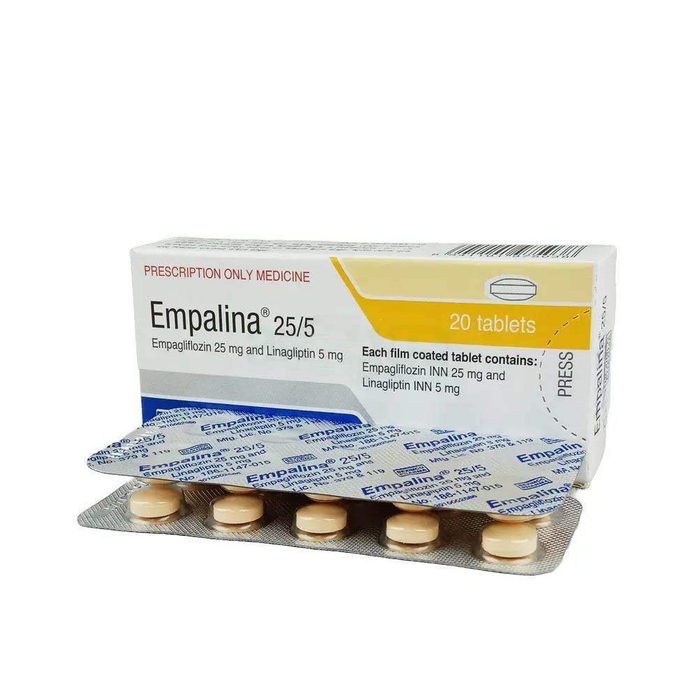 Empalina Tablet 25 mg+5 mg
