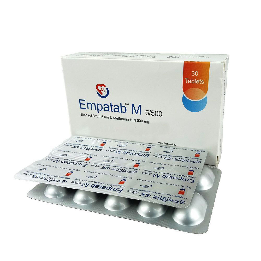 Empatab M Tablet 5 mg+500 mg
