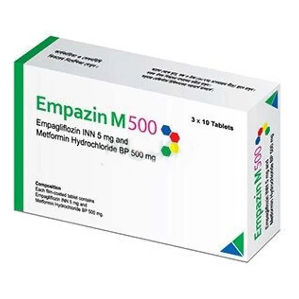 Empazin M Tablet 5 mg+500 mg