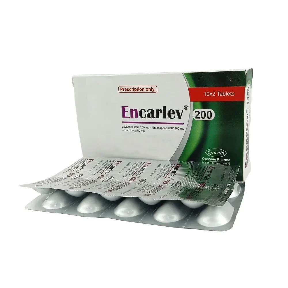 Encarlev Tablet 200 mg+50 mg+200 mg