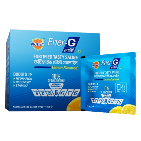 Ener-G Tasty Saline Oral Powder 