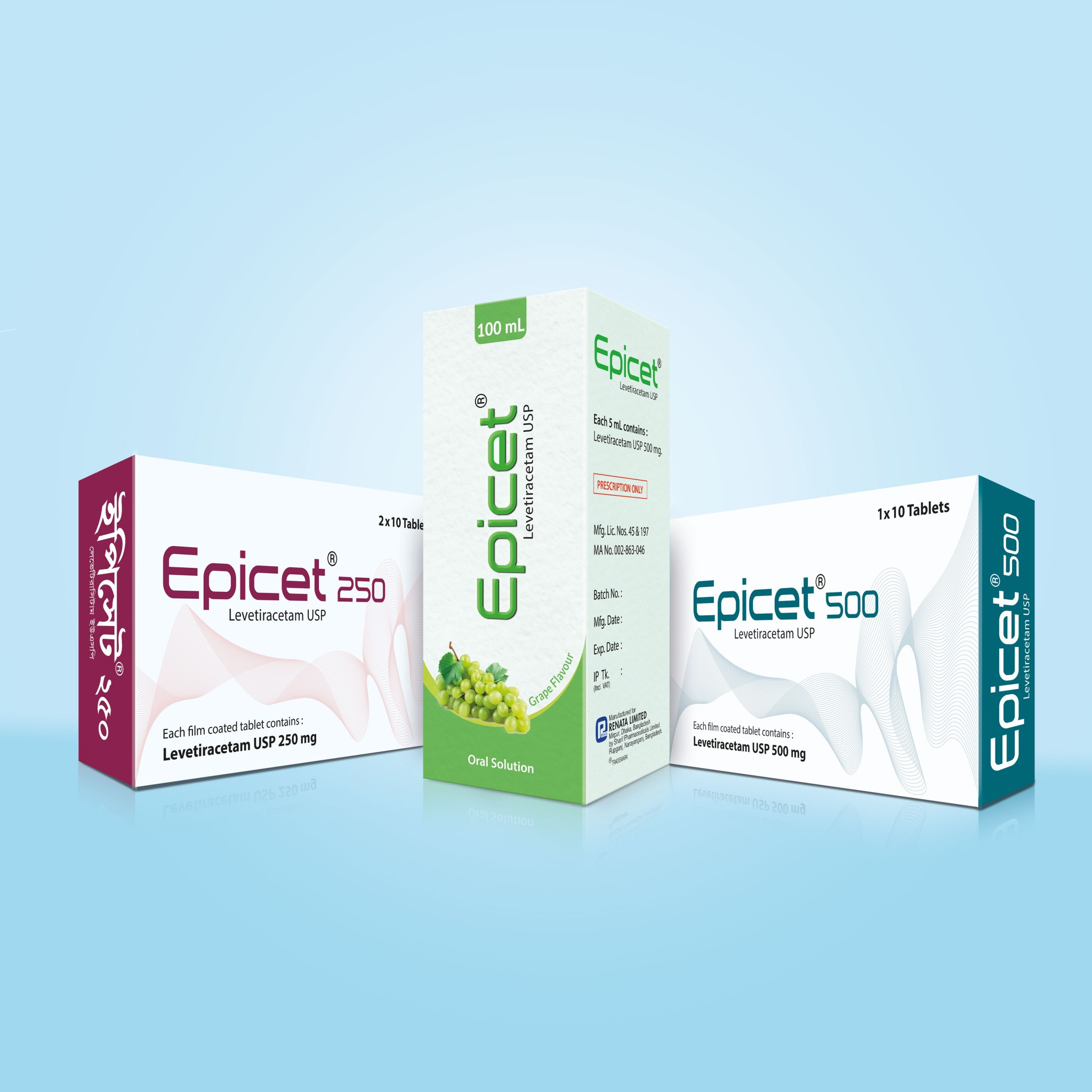 Epicet XR Tablet (Extended Release) 1000 mg