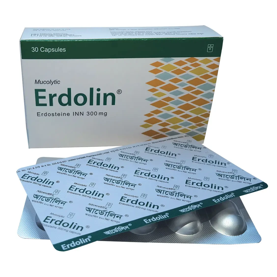 Erdolin Capsule 300 mg