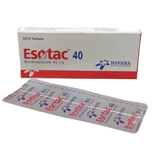 Esotac Tablet (Enteric Coated) 40 mg