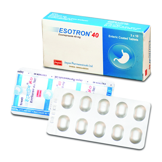 Esotron Tablet (Enteric Coated) 40 mg