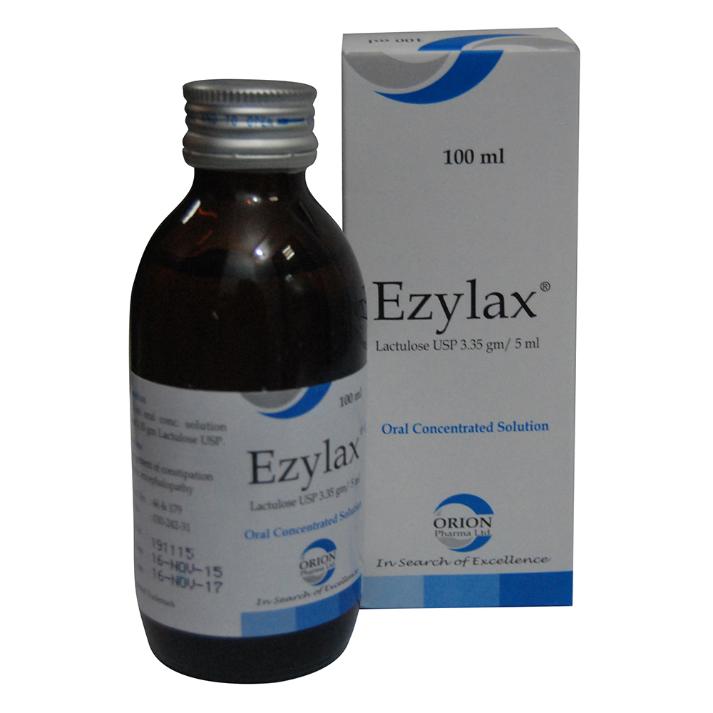 Ezylax Oral Solution 3.35 gm/5 ml