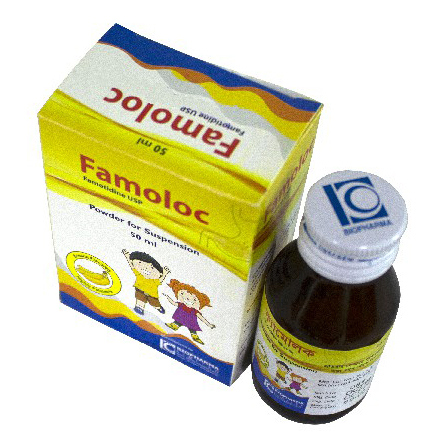 Famoloc Powder for Suspension 40 mg/5 ml