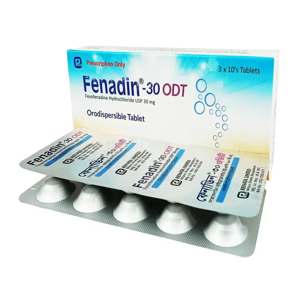 Fenadin ODT Dispersible Tablet 30 mg