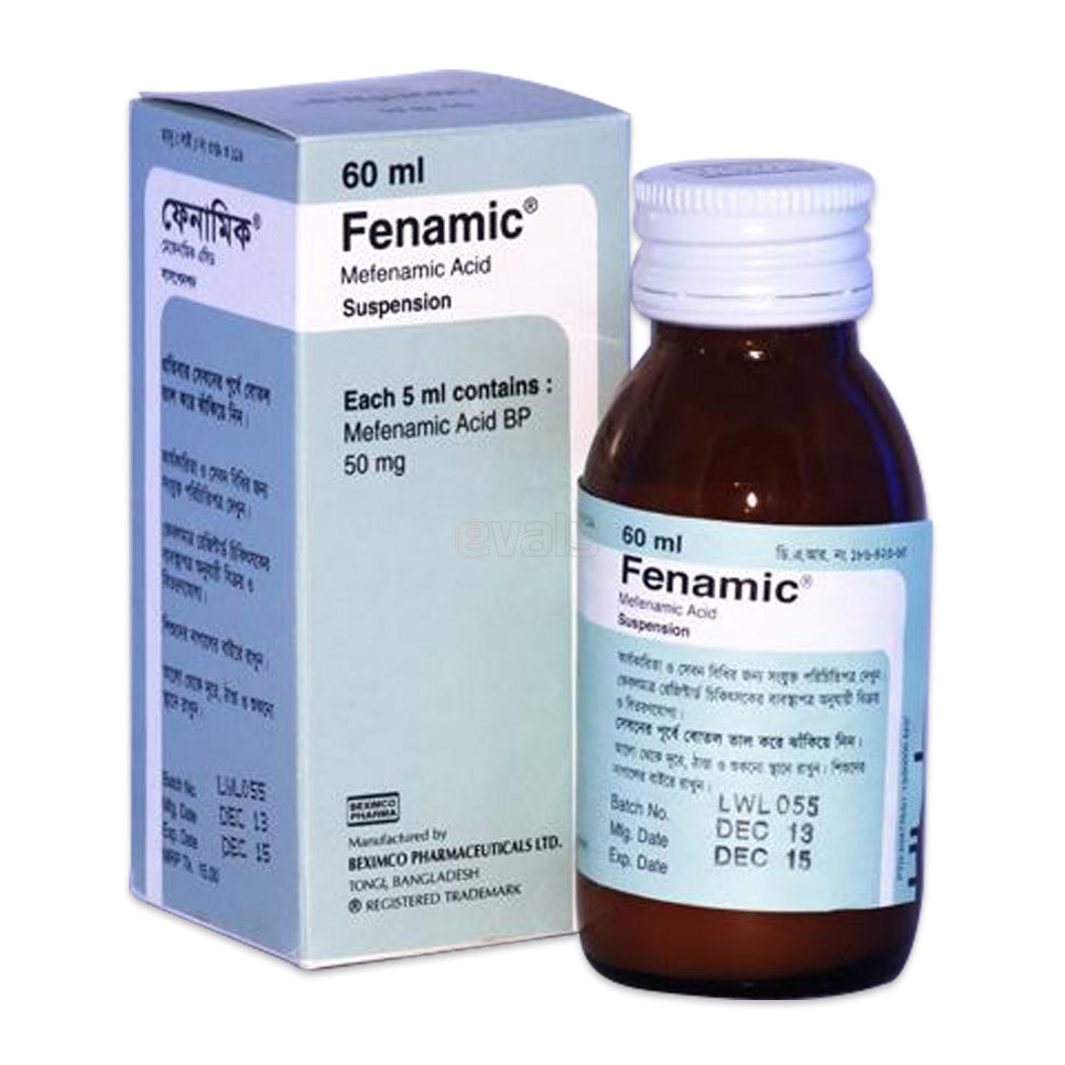 Fenamic Oral Suspension 50 mg/5 ml