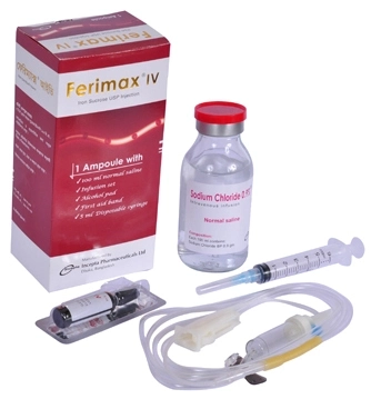 Ferimax IV Injection or Infusion 50 mg/2.5 ml