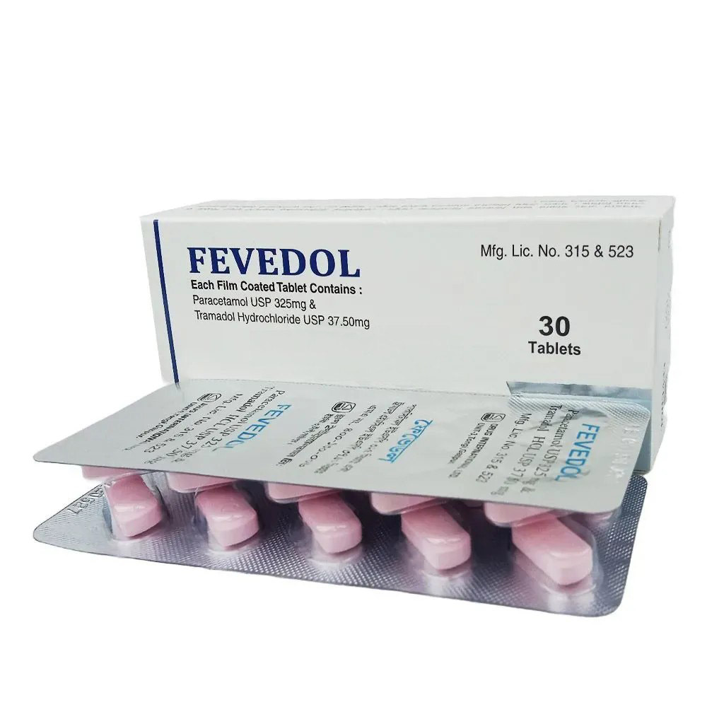 Fevedol Tablet 325 mg+37.5 mg