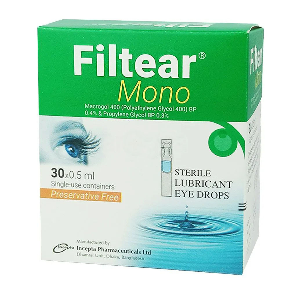 Filtear Mono Ophthalmic Solution 0.4%+0.3%