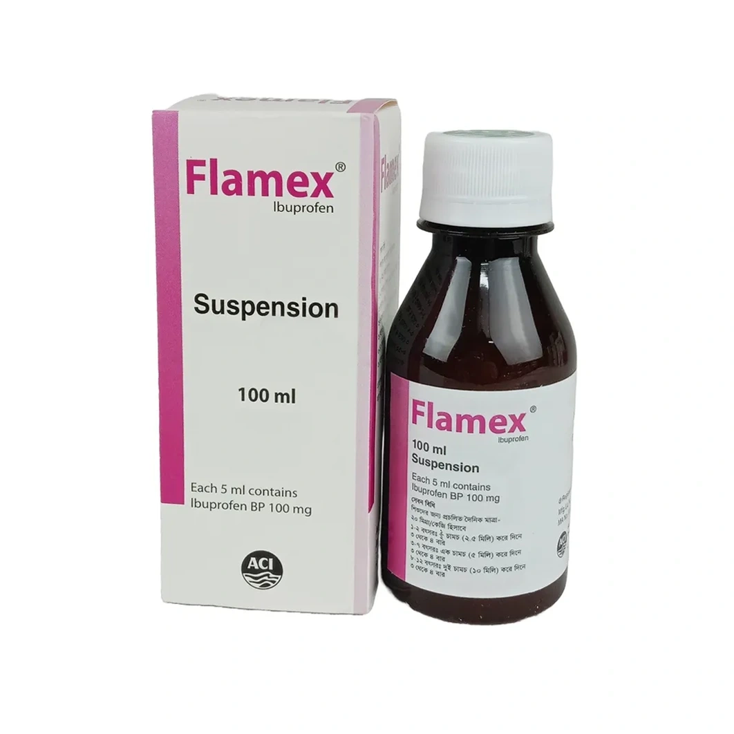 Flamex Oral Suspension 100 mg/5 ml