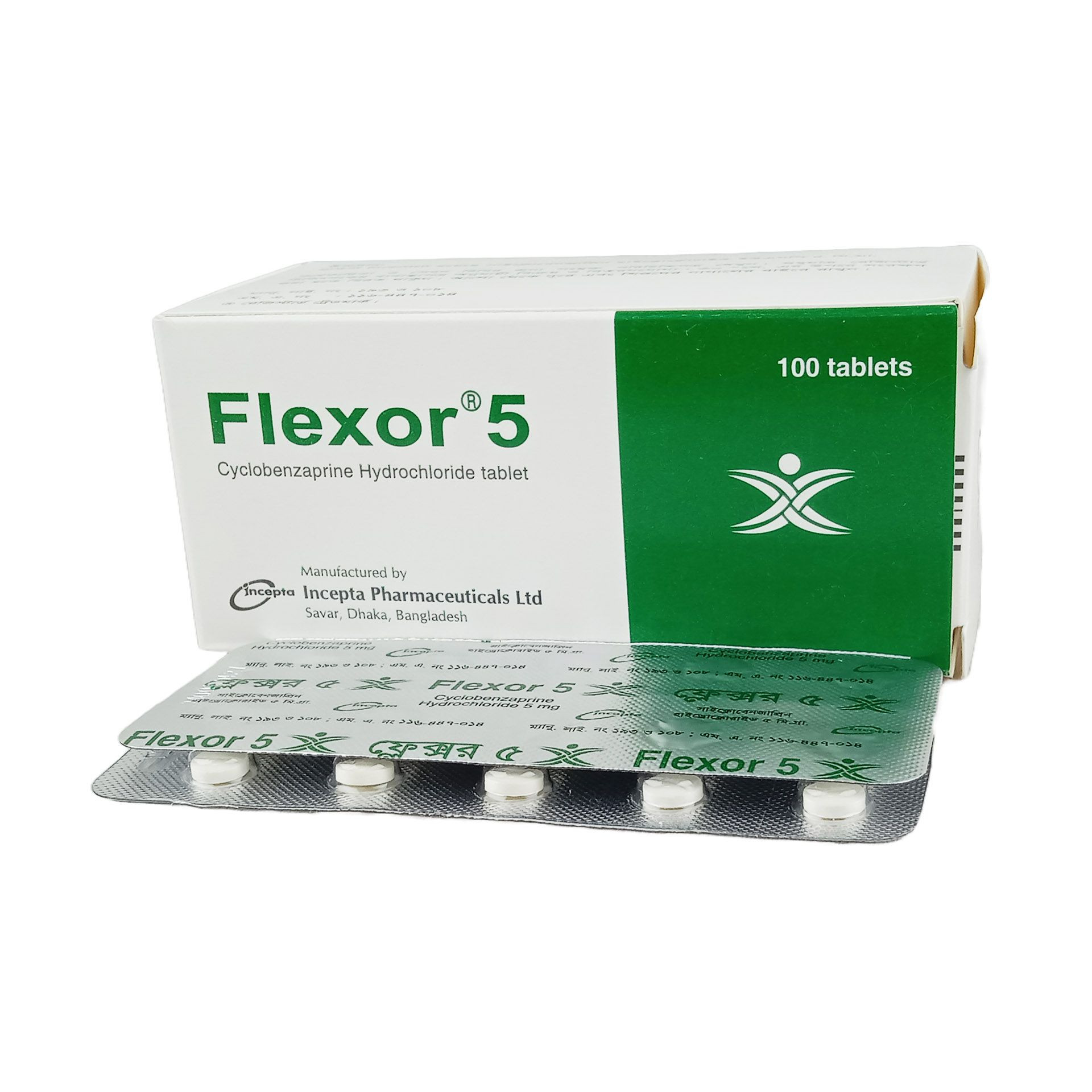 Flexor Tablet 5 mg