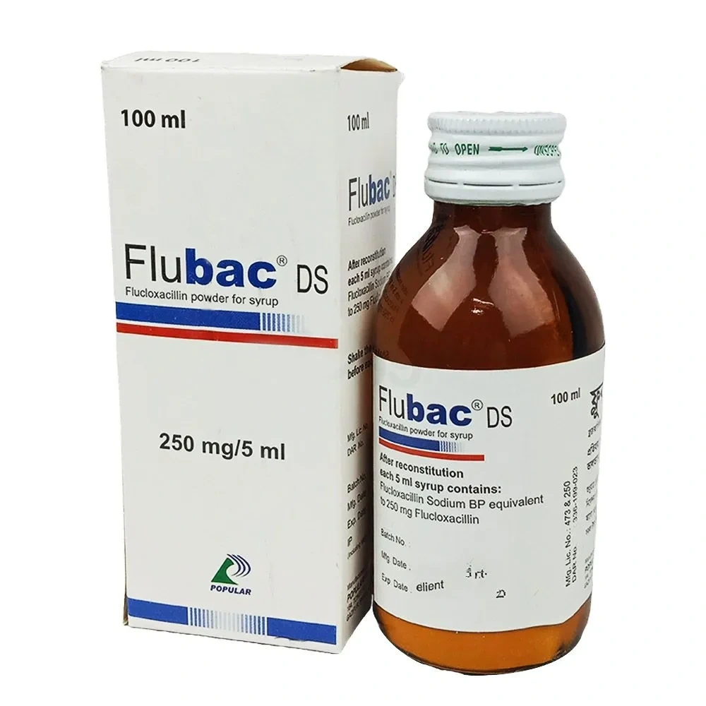 Flubac DS Powder for Suspension 250 mg/5 ml