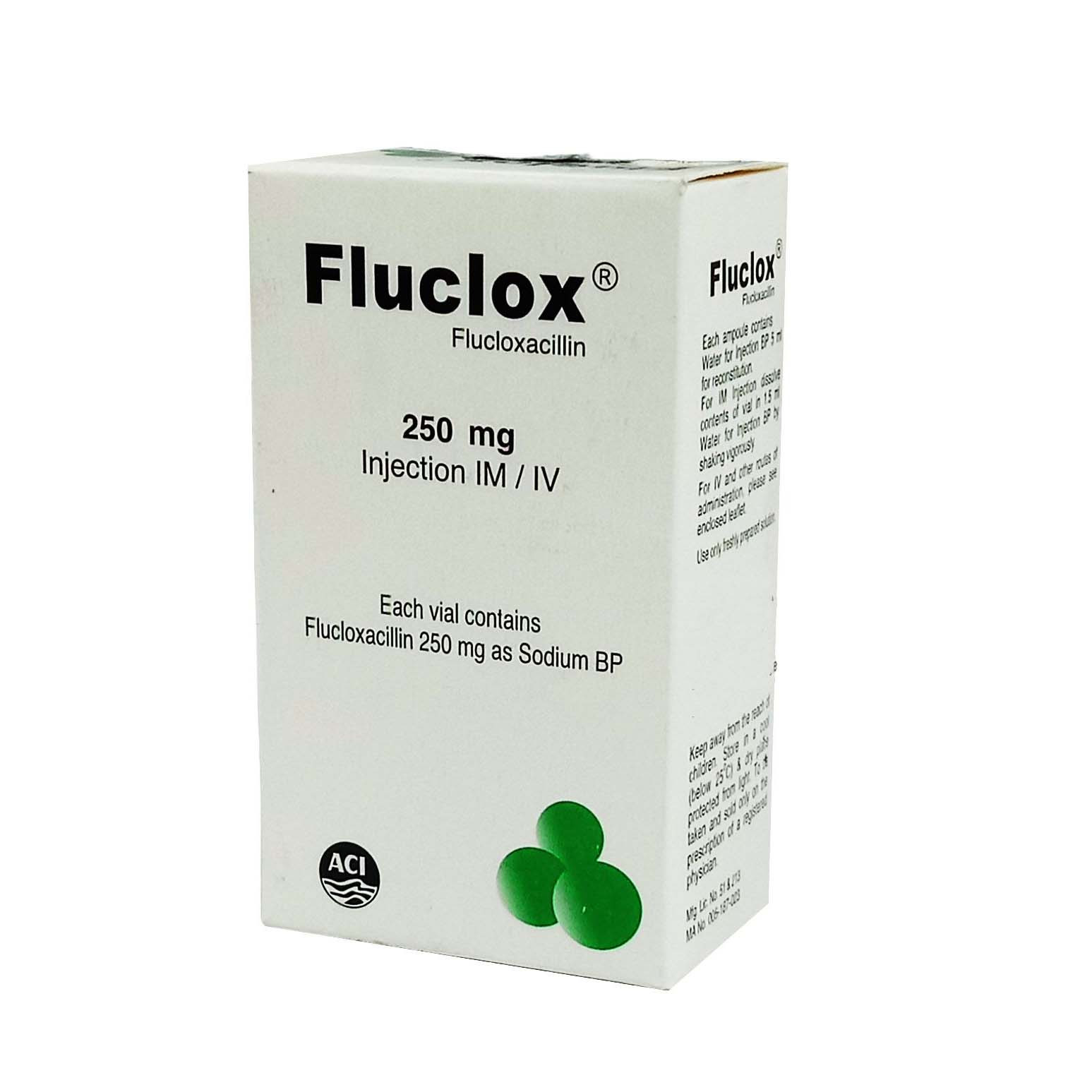 Fluclox IM/IV Injection 250 mg/vial