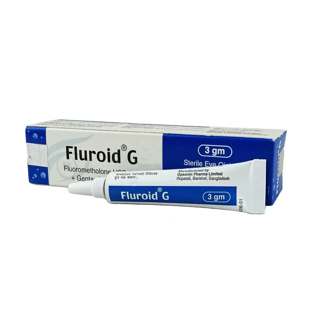 Fluroid G Ophthalmic Ointment 0.1%+0.3%